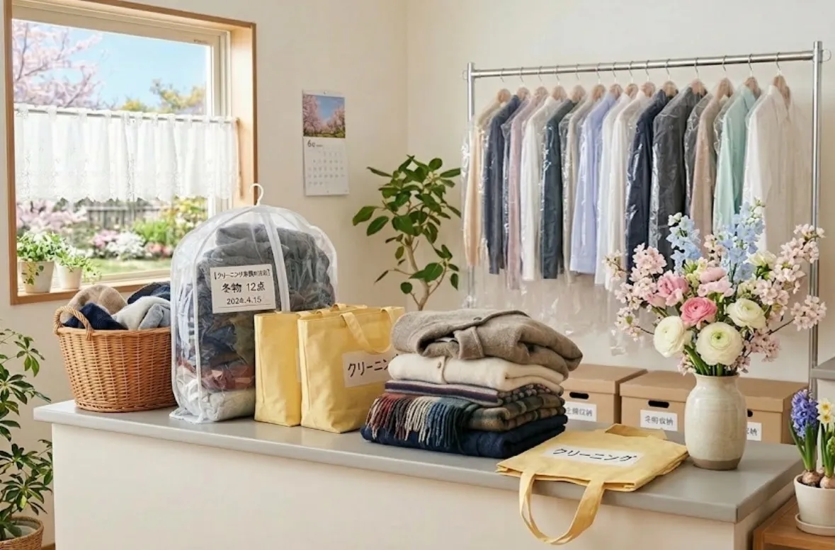 衣替えはお早めに♪